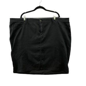 Source Of Wisdom‎ Womens Black Mini Skirt Plus Size 26 Stretch